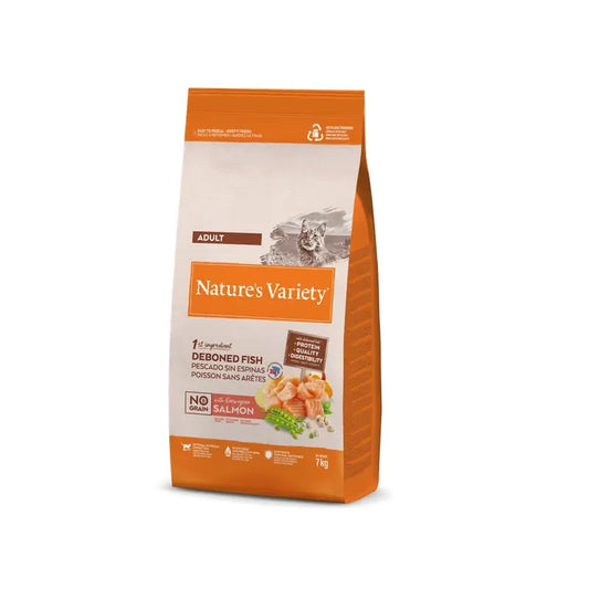 Nature'S Variety Feline Adult Selected Salmon Noruego, 7 kg, τροφή για γάτες
