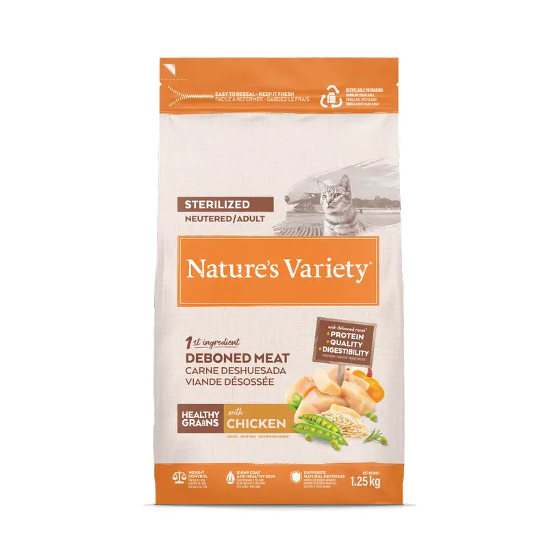 Nature'S Variety Τροφή για γάτες, με κοτόπουλο, φυσική, 1,25 kg