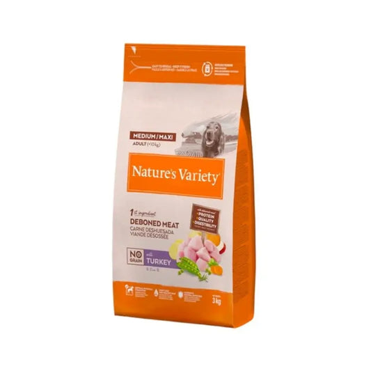 Nature's Variety Σκύλοι Μεσαίου Μεγέθους με Γαλοπούλα, Χωρίς Δημητριακά, 12 kg