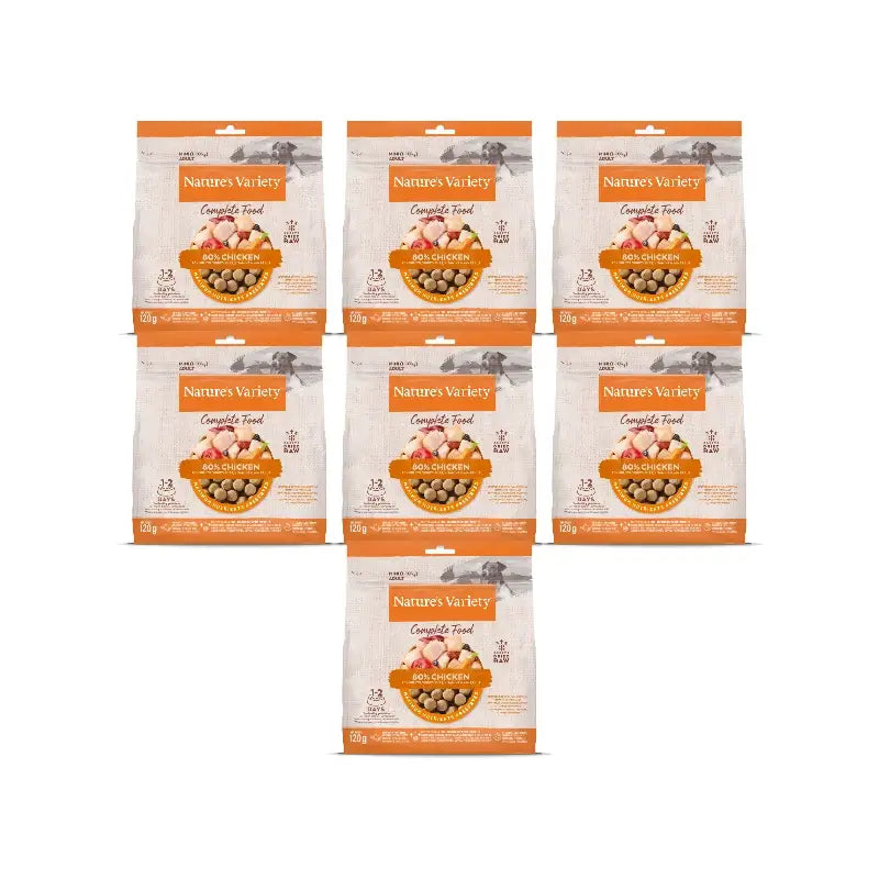 Nature'S Variety Toppers Λυοφιλοποιημένα Σνακ για Ενήλικα Σκυλιά Μικρού Μεγέθους, Με Κοτόπουλο, Φυσικά, 7 x 120 γρ.