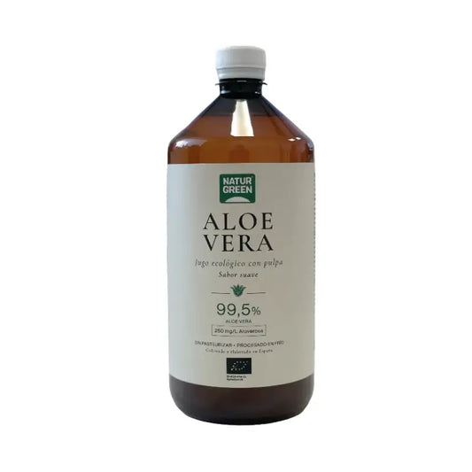 Naturgreen Χυμός αλόης βέρα με πολτό, 1 l