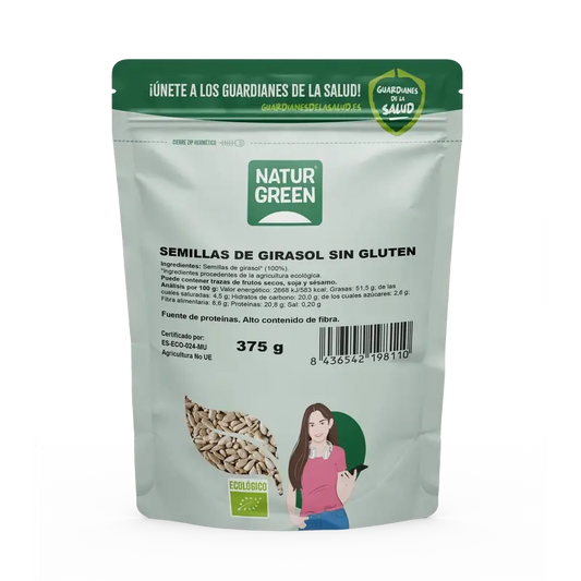 NaturGreen Organic Sunflower Seeds, 375 g