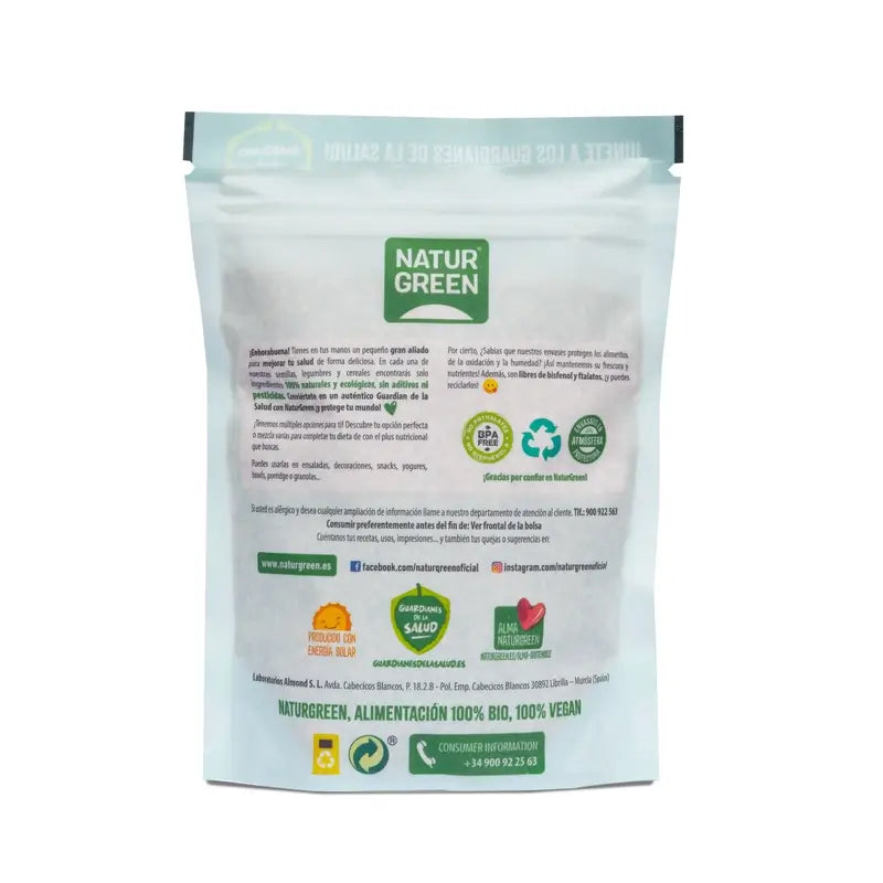 Naturgreen Ακατέργαστο Βιολογικό Σουσάμι, 225 g