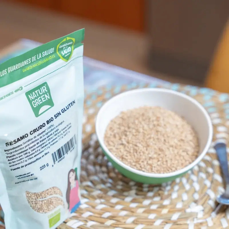 Naturgreen Ακατέργαστο Βιολογικό Σουσάμι, 225 g