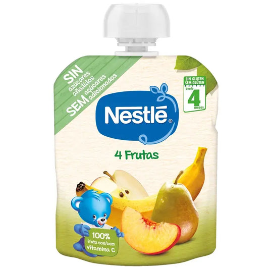 Nestlé Σακουλάκι με 4 φρούτα, 90 γρ.