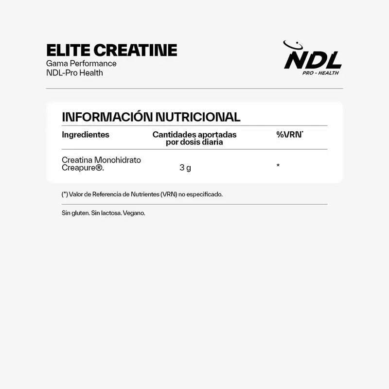 Ndl Pro-Health Elite Κρεατίνη Creapure, 300 g