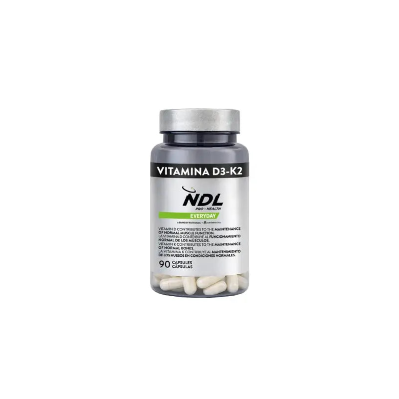 Ndl Pro-Health  Βιταμίνη D3 και K2, 90 κάψουλες