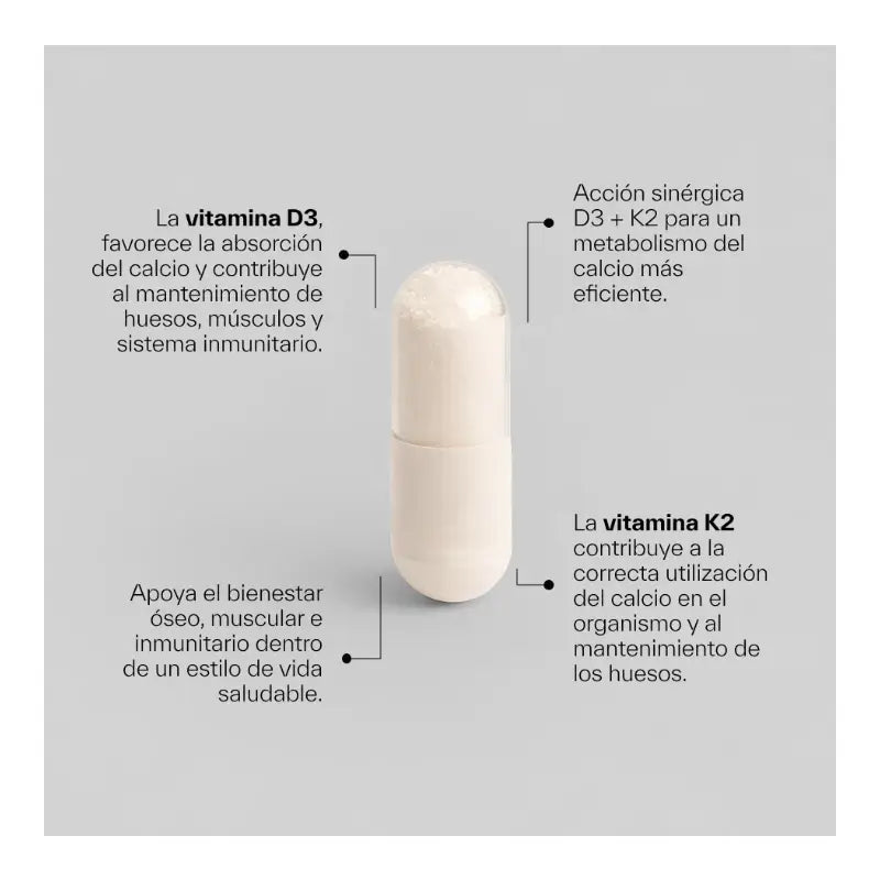 Ndl Pro-Health  Βιταμίνη D3 και K2, 90 κάψουλες