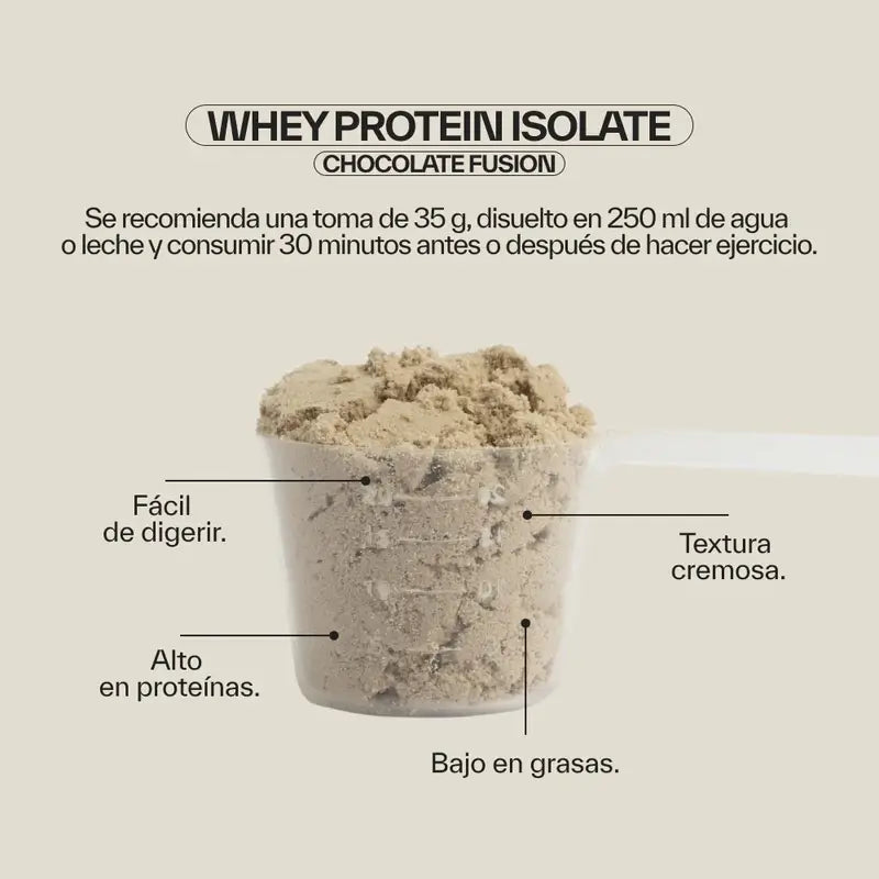 Ndl Pro-Health Whey Protein Isolate – Απομονωμένη πρωτεΐνη ορού γάλακτος, Chocolate Fusion, 500 g