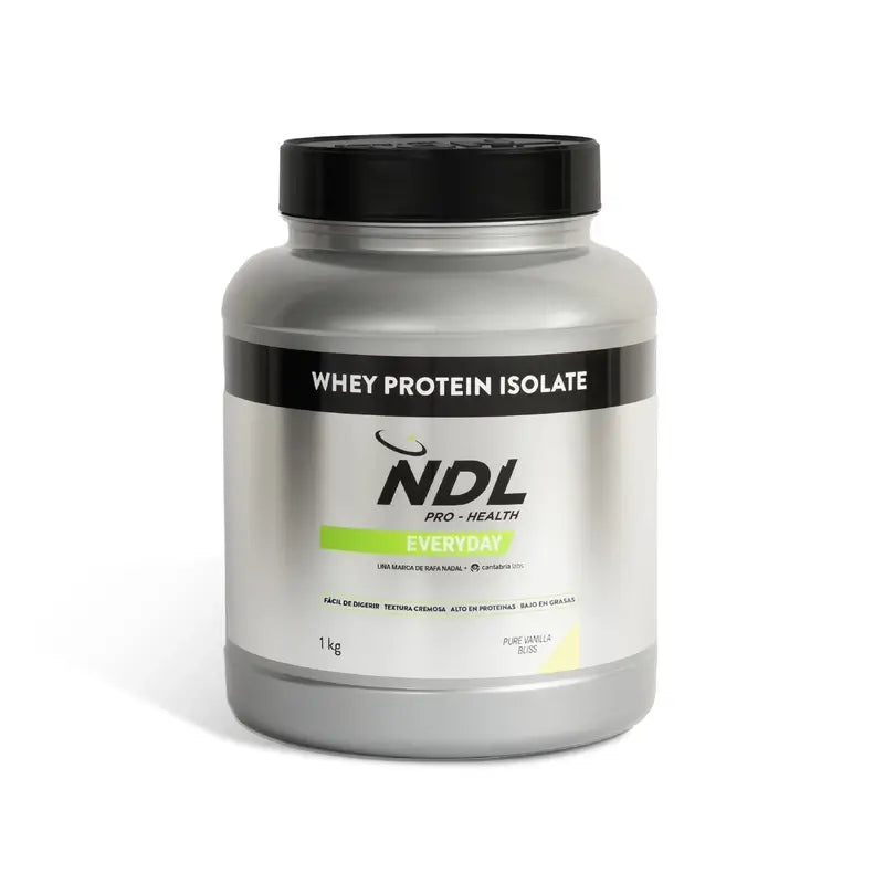 Ndl Pro-Health Whey Protein Isolate – Απομονωμένη πρωτεΐνη ορού γάλακτος, Pure Vanilla Bliss, 1 kg
