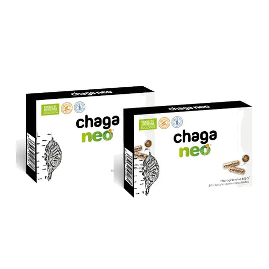 Neo Chaga, 60 κάψουλες, συσκευασία των 2
