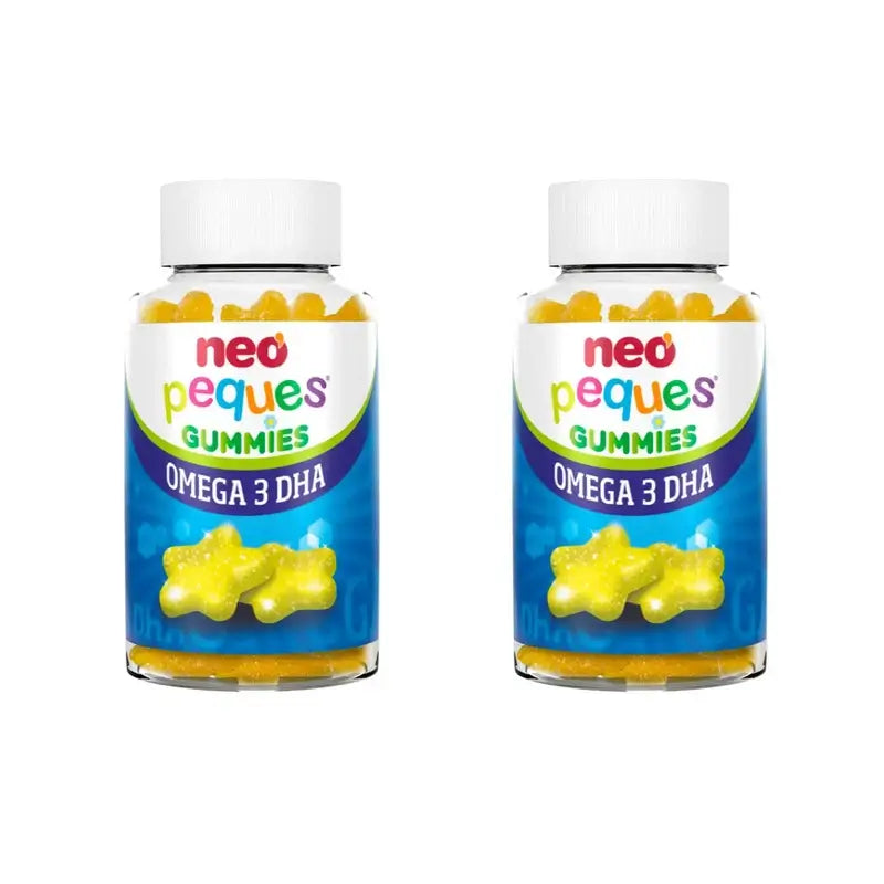 Neo Peques Gummies Ωμέγα-3 DHA, 2×30 ζελεδάκια 