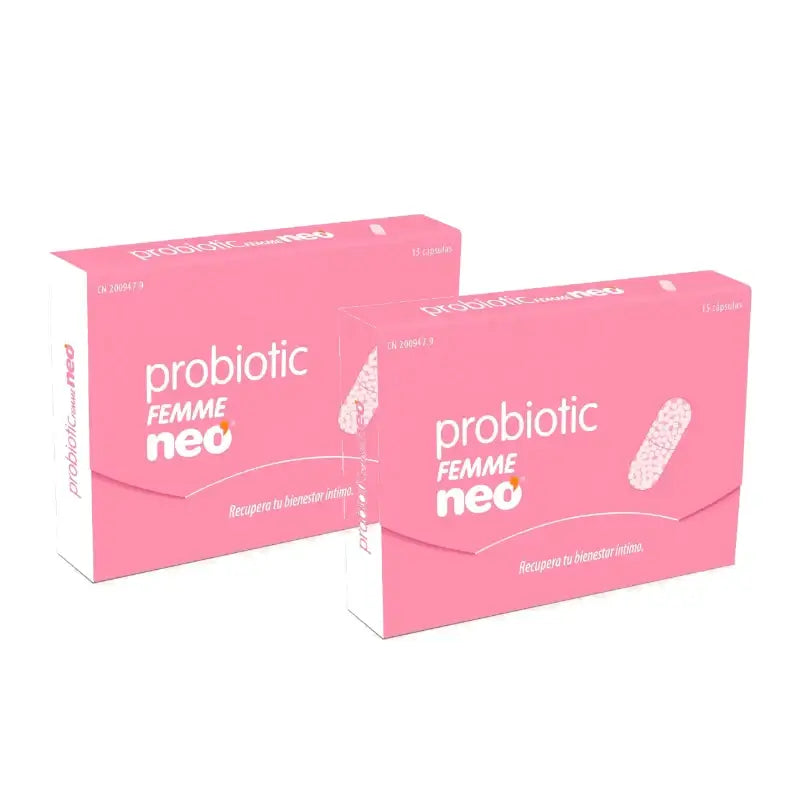 Neo Probiotic Femme, 15 κάψουλες, συσκευασία των 2