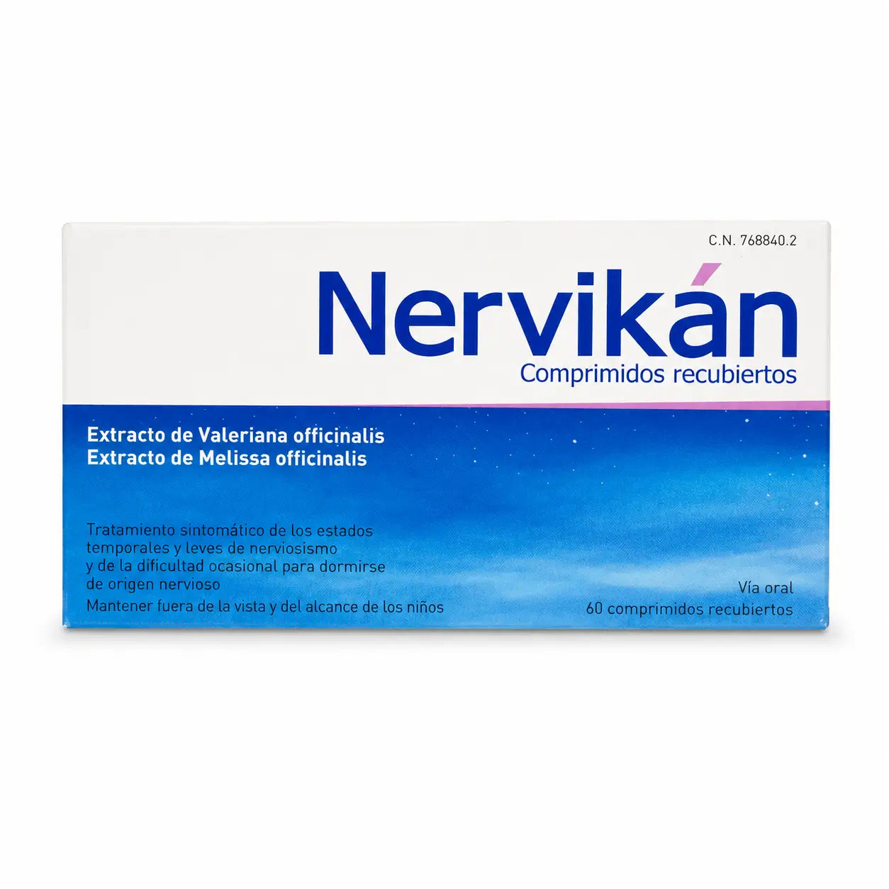 Nervikan 160 mg/80 mg, 60 επικαλυμμένα δισκία