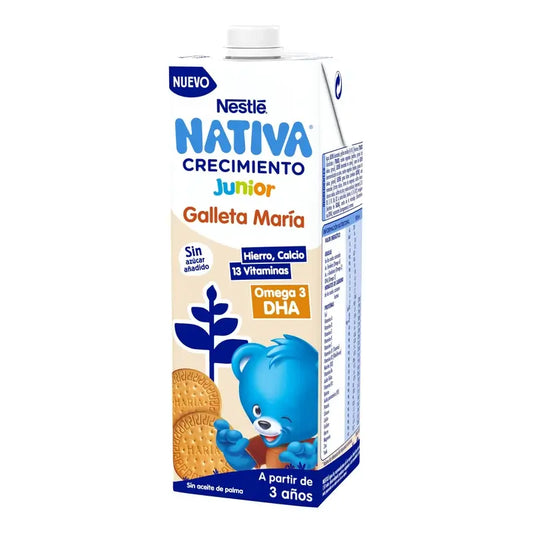 Nestlé Nativa Ανάπτυξη Μπισκότο 3 Ετών, 1L