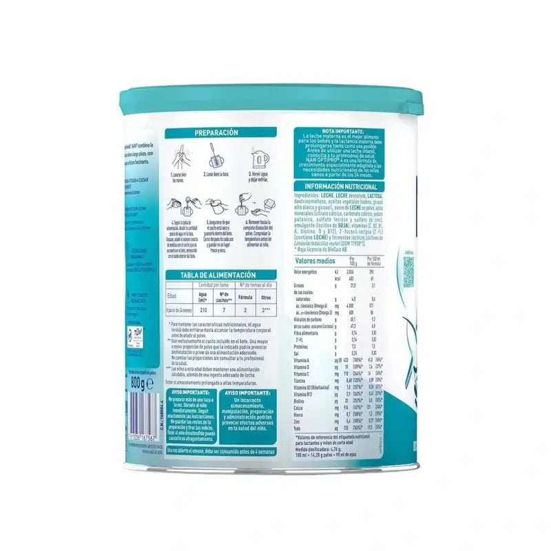 Nestlé Nan Optipro 3 Γάλα ανάπτυξης, 3x800 γρ.