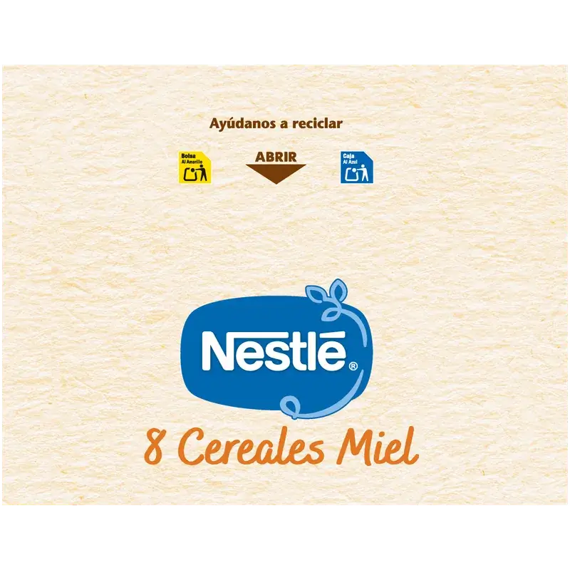 Nestlé Παιδική τροφή με 8 δημητριακά και μέλι, 570 γρ.