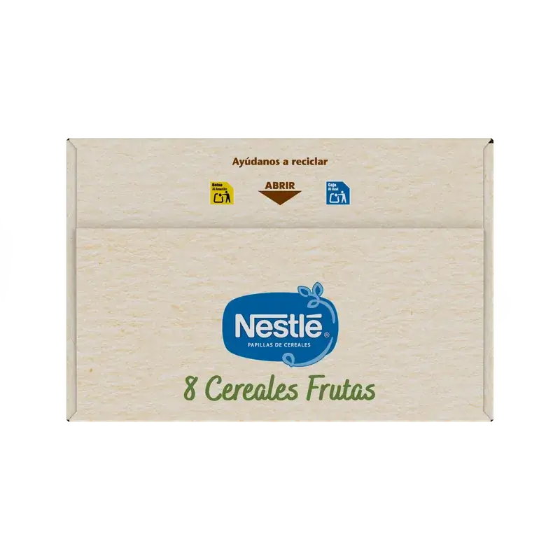 Nestlé Παιδική τροφή με 8 δημητριακά, 0% φρούτα, 330 γρ.