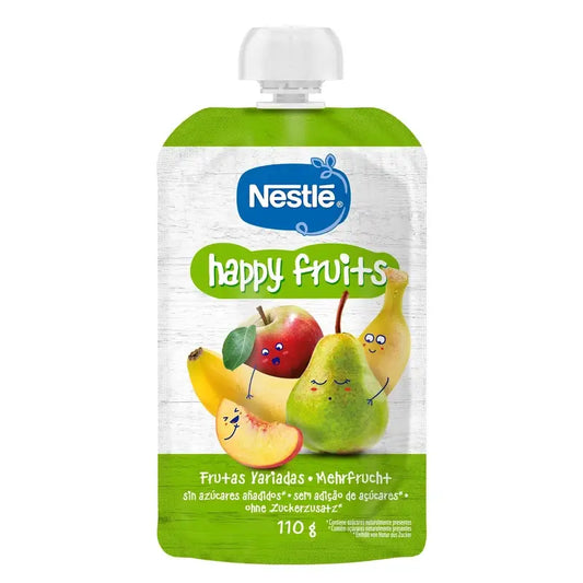 Nestlé Πουρέ σε σακουλάκι Happy Fruits, 110 γρ.
