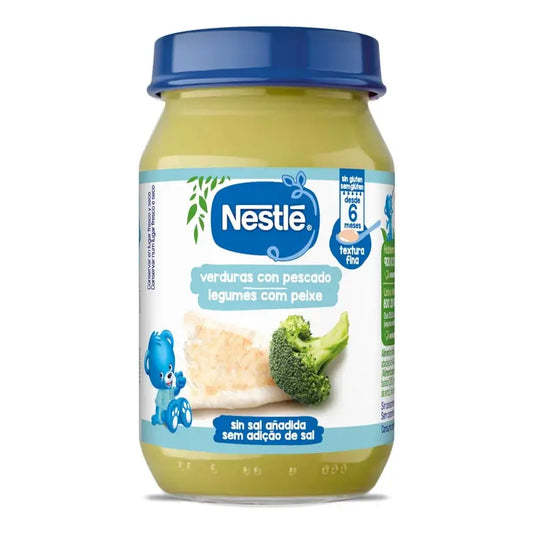 Nestlé Βαζάκια με λαχανικά και ψάρι, 190 g