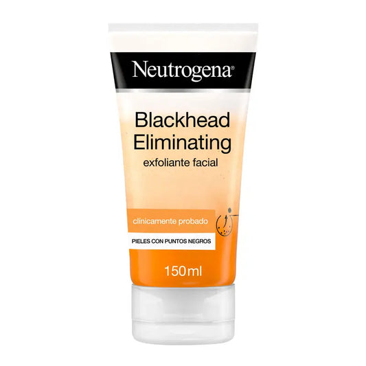 Neutrogena Απολεπιστικό Προσώπου για την Εξάλειψη των Μαύρων Στίγματα με Καθαριστικό Σαλικυλικό Οξύ, Εξαλείφει τα Μαύρα Στίγματα, 150 ml