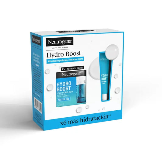 Neutrogena Hydro Boost Pack Κρέμα-τζελ με νερό 50 ml + Κρέμα για την περιοχή των ματιών 15 ml