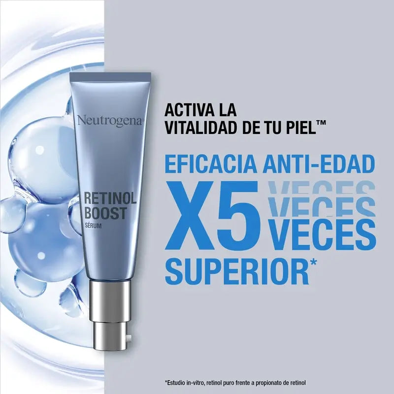 Neutrogena Retinol Boost Ορός Προσώπου κατά των Ρυτίδων, 2X15 ml