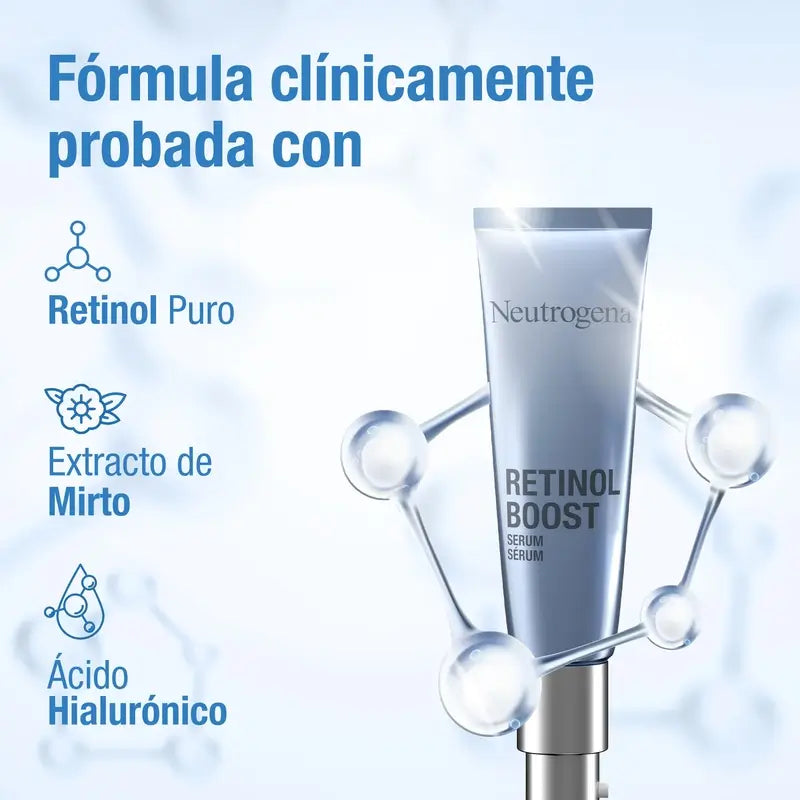 Neutrogena Retinol Boost Ορός Προσώπου κατά των Ρυτίδων, 2X15 ml