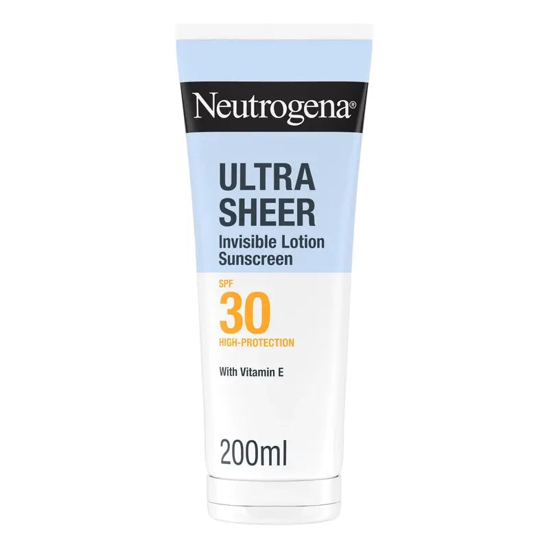 Neutrogena Ultra Sheer Αόρατη Ενυδατική Λοσιόν SPF 30, 200 ml