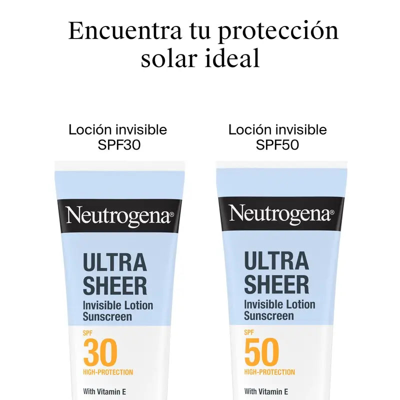 Neutrogena Ultra Sheer Αόρατη Ενυδατική Λοσιόν SPF 30, 200 ml