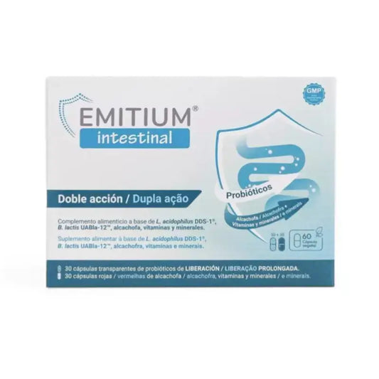 Niam Emitium Intestinal 30+30 φυτικές κάψουλες