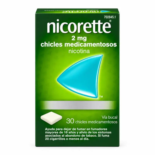 Nicorette 2 mg, 30 τσίχλες