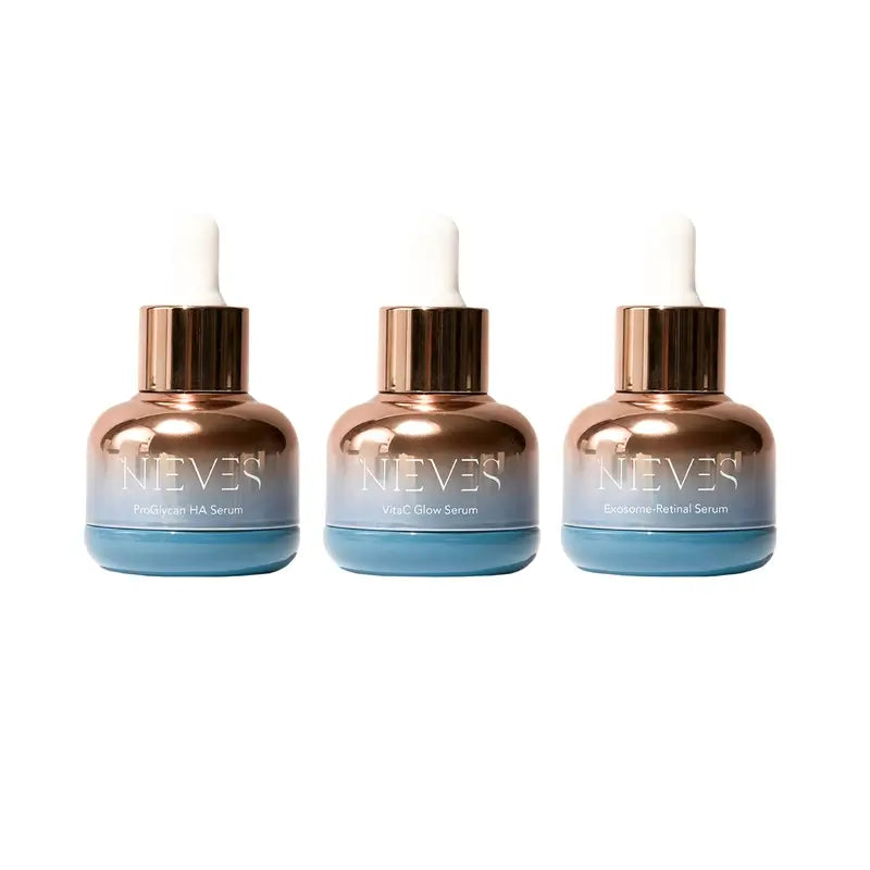Nieves By Nieves Álvarez The Cure. Skin Biotech Protocol, 3 × 30 ml