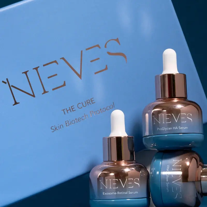 Nieves By Nieves Álvarez The Cure. Skin Biotech Protocol, 3 × 30 ml