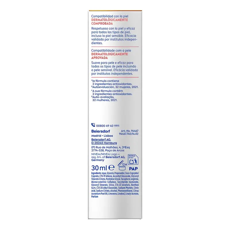 Nivea Cellular Expert Filler Ορός που χαρίζει λάμψη με βιταμίνη C 30 ml