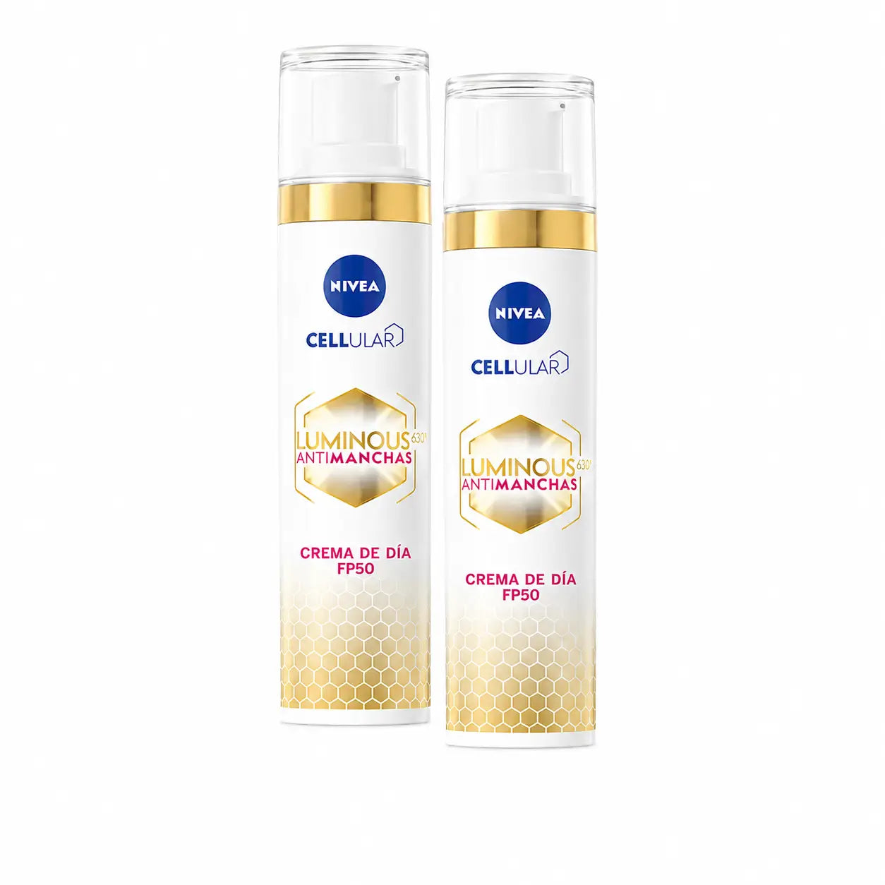 NIVEA Cellular Luminous630 Κρέμα Ημέρας κατά των κηλίδων SPF 50, συσκευασία 2