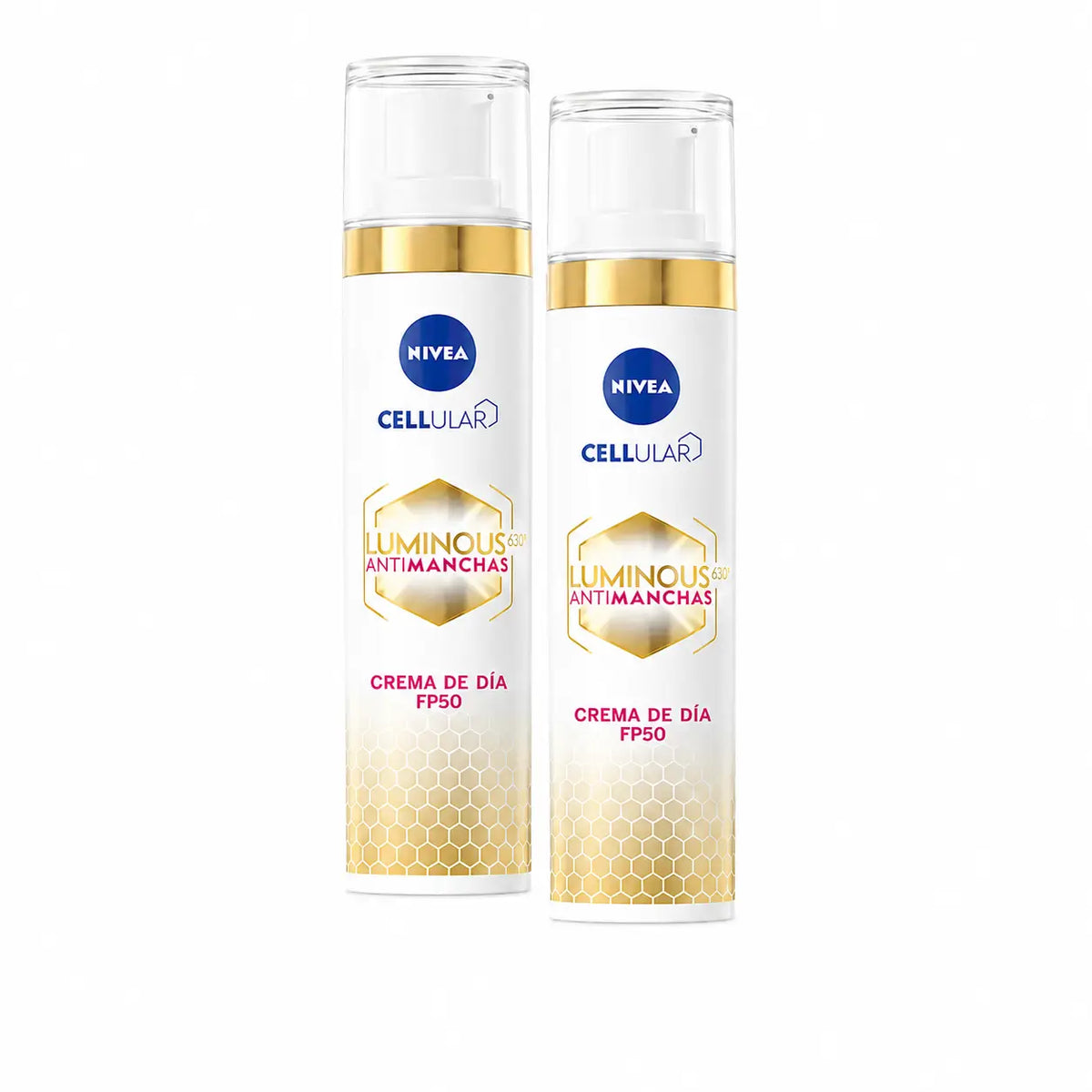 NIVEA Cellular Luminous630 Κρέμα Ημέρας κατά των κηλίδων SPF 50, συσκευασία 2