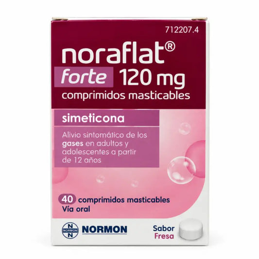 Noraflat Forte 120 mg 40 δισκία