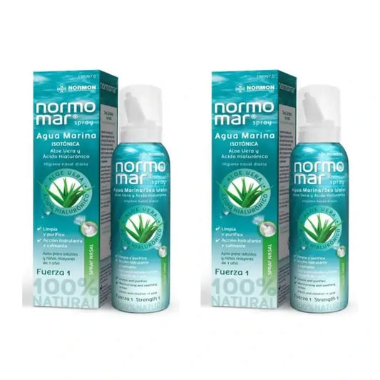 Normomar Σπρέι Ag.Marina Aloe, 2×120 ml 