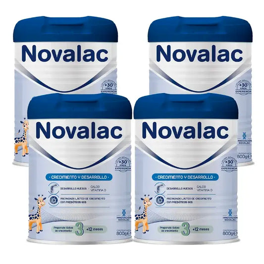 Novalac 3 Γάλα Ανάπτυξης, 4X800 γρ.