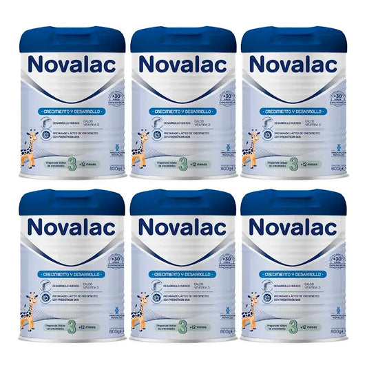 Novalac 3 Γάλα ανάπτυξης, 6×800 γρ.