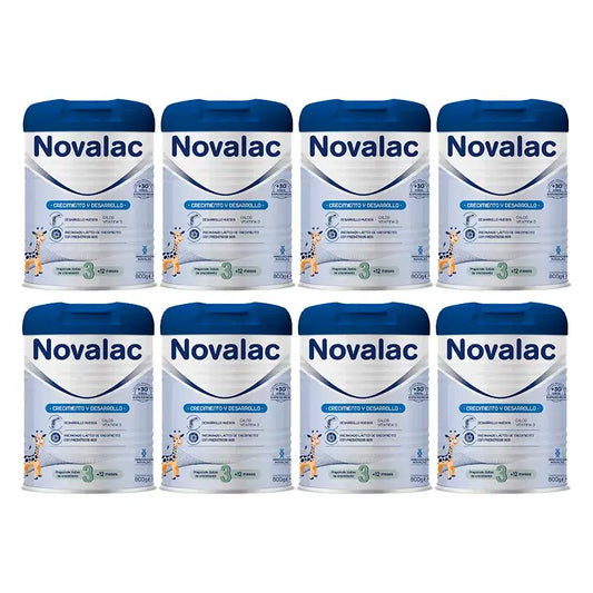 Novalac 3 Γάλα Ανάπτυξης, 8X800 γρ.