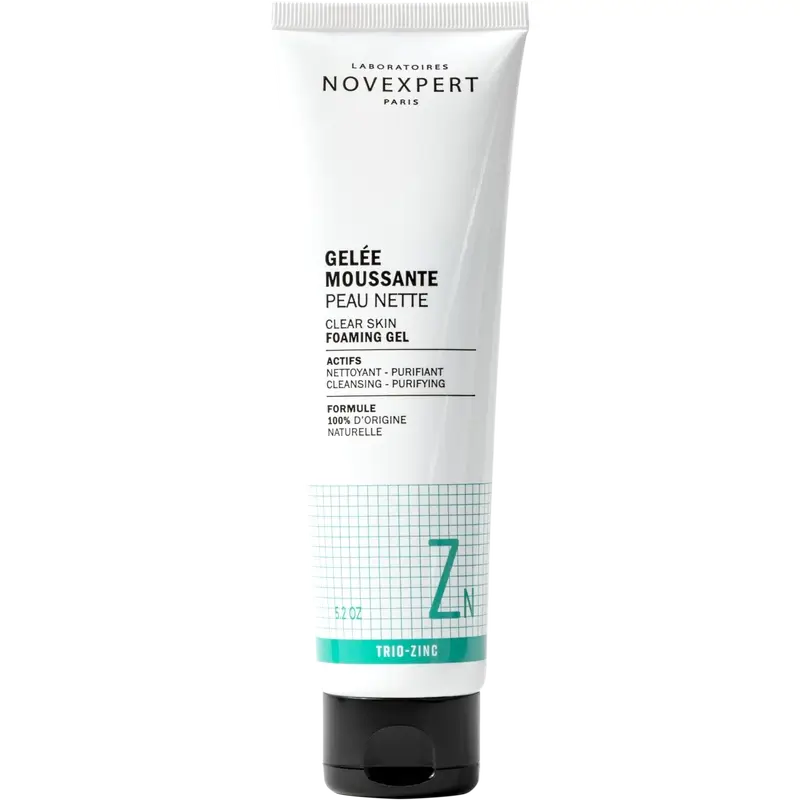 Novexpert Αφρώδες Τζελ με Ψευδάργυρο, 150 ml