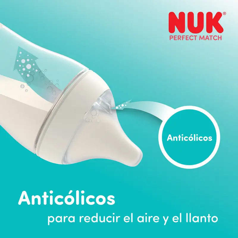 NUK Μπιμπερό Perfect Match Πρόβατο 150 ml S 0M+