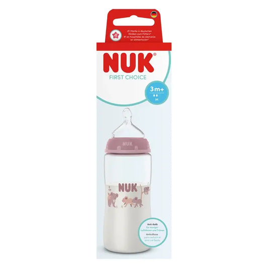 NUK First Choice+ Μπιμπερό 300 ml Θηλή M 3m+ Koala