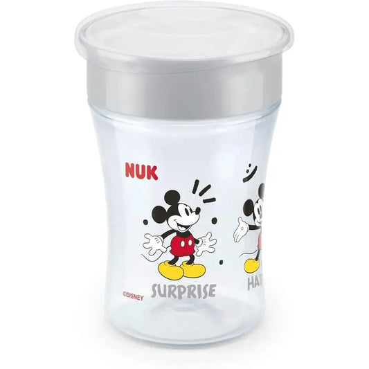 NUK Magic Cup Mickey Mouse Ποτήρι εκμάθησης 230 ml 8m+ Γκρι