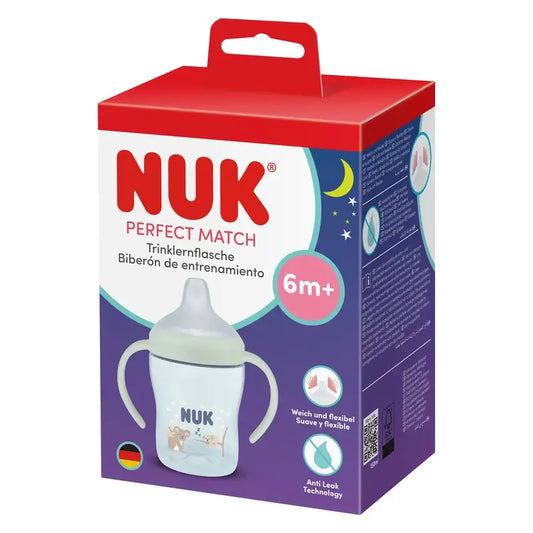 NUK Perfect Match Μπιμπερό Εκμάθησης 150 ml 6m+ Νύχτα Koala Μπλε