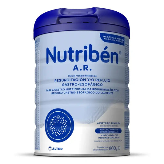 Nutribén AR Γάλα κατά της παλινδρόμησης και της αναρρόφησης 800 γρ.
