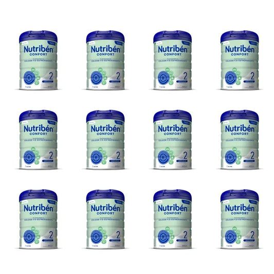 Nutribén Confort 2 Γάλα Συνέχισης, 12 x 800 γρ.