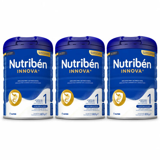Nutribén Innova 1 Top Protein Γάλα για νεογέννητα, 3 x 800 γρ.